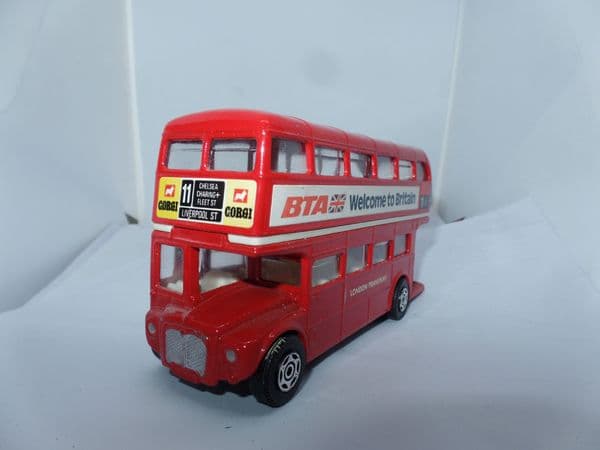Corgi 1/64 London Transport Routemaster Bus Welcome Britain Liverpool St UB
